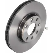 Brembo Bremsscheibe 09762811 256mm 24mm für OPEL CHEVROLET VAUXHALL