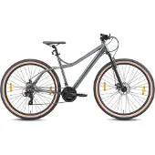 Bikestar Mountainbike 21 Gang Shimano RD-TY300 Schaltwerk Kettenschaltung für Damen und Herren, Kettenschaltung