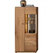 Wohn-Concept Rödemis Vitrine Wildeiche Bianco
