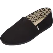 Toms Herren - ALPARGATA 10017670 - black, Größe:47.5 EU