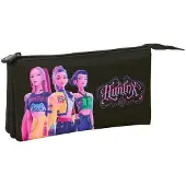Safta K-pop Demon Hunters Mäppchen Schwarz Mann Schwarz One Size