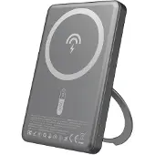 Dudao K28S 20W PD 5000mAh Powerbank mit MagSafe und Standfuß - Grau