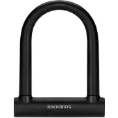 RockBros Bügelschloss mir 3 Schlüsseln - Fahrradschloss RKS610-BK Schwarz