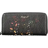 Desigual Damen-Geldbörse Schwarz