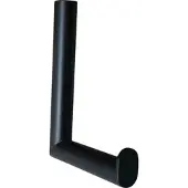Simausrom Garderobenhaken Leon 140x100 mm Ø 20 mm Stahl Schwarz Matt