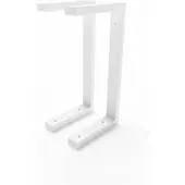 Hevva Waschtischhalterung LAHN - 20 cm Tiefe, Weiß, 2 Stück