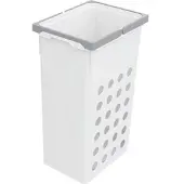 Vauth-Sagel Wäschesammler Wash 35, Wäschekorb 250x550x340 mm Kunststoff Weiß
