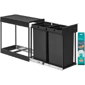 Bauhaus Mülltrennsystem für Unterschrank