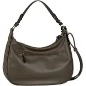 Tom Tailor Idra Damen Hobo Bag Schultertasche Mittelgroß Khakigrün
