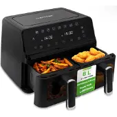 Nutrichef Friggitrice ad Aria a Doppio Cestello