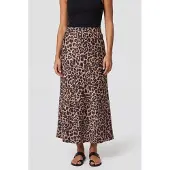 Guess Marciano GUESS Sibilla Long Satin S Feline Print Größe: XS | Midiröcke Outlet | Damen
