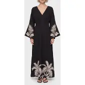 Guess Marciano GUESS Ls Angele Long Dress Jet Black A996 Größe: S | Maxikleider Outlet | Damen | Schwarz