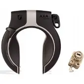 Axa Victory Rahmenschloss Schwarz mit Batteriefachschloss