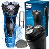 Philips Aqua Touch IPX7 Rasierer, 27 PowerCut-Klingen, 3D Flex Hautschutz