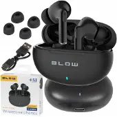 BLOW Kabellose In-Ear-Bluetooth-Kopfhörer 5.3 mit Mikrofon und Ladeetui
