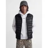 Jack & Jones Steppweste "JJEKINGSLEY LIGHT BODYWARMER COLLAR NOOS" Kunstfaser, regular fit
