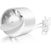 TolleTour Rohrventilator Lüfter Ablüfter Kanallüfter Ventilator mit Öllager Gebläse Lüfter-10cm
