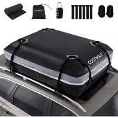 Northix 450-Liter-Dachbox fürs Auto, wasserdichtes PVC, Antirutschmatte, Schloss