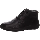Waldlaufer Schnürhalbschuhe in schwarz, Gr. 6.5