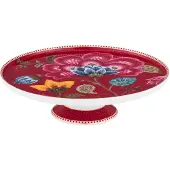 Pip studio Mini Tortenpaltte BLOOMING TALES Fantasy Darkred