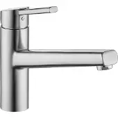 NABER KWC Luna E1, Spültischarmatur, Edelstahl, Hochdruck
