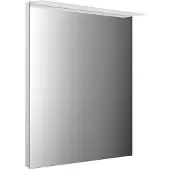Emco MI 200 LED-Lichtspiegel mit Acryl-Lichtsegel, Waschtischbeleuchtung, Heizfolie, Höhe 802mm, 449820012