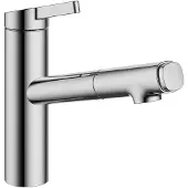Kwc Armatur FIT 2 CHROM mit schwenkbarem Brauseauslauf / Küchenarmatur / Einhebelmischer