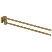 Kludi VELA S Doppel-Handtuchstange Länge 440MM Brushed Gold, 25977N0 25977N0