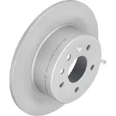 Ate Bremsscheibe 24011002261 voll 286mm 10mm für VAUXHALL SAAB