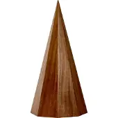 Lambert Pyramis Tannenbaum, Mangoholz,dunkel gebeizt H35cm 46217 SP25-2
