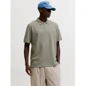 Jack & Jones Poloshirt "JJEAUSTIN ZIP POLO SS NOOS" mit Polokragen