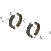 Brembo Bremsbackensatz, Feststellbremse s23579 für FIAT CITROËN PEUGEOT