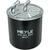 Meyle Kraftstofffilter 0143230001 ohne Anschluss für Wassersensor 118,5mm CHRYSLER SMART MERCEDES-BENZ MITSUBISHI