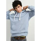 Pepe Jeans für Herren. PM5800204 Sudadera Jasper Melange blau (L), Lässig, Baumwolle