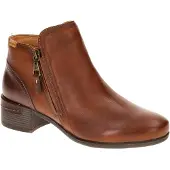 Pikolinos MALAGA Damen Stiefeletten - elegante Stiefelette braun