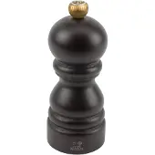 Peugeot PARIS Salzmühle, 12 cm, Langlebige Mühle für Trockensalzkristalle, Farbe: schokolade