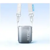 JISULIFE Nackenventilator 5 4500mAh Mini-Ventilator mit Trageschlaufe - Schwarz
