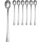 Gräwe Latte-Macchiato-Löffel Würzburg, 22 cm, Edelstahl 18/0, silber poliert, 6 Stück