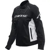 Dainese Air Frame 3 S26 Damen Motorrad Textiljacke, schwarz/weiß, 54