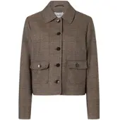 More & more kurzer Glencheckblazer in check | Gr.: 40