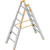 Layher Topic 1061 Treppenstehleiter 2x6 Sprossen