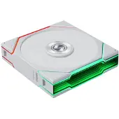 Lian Li UNI FAN TL FLEX Wireless Lüfter, ARGB - Reverse Blade 120mm, weiss