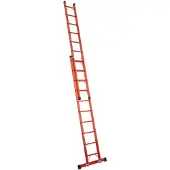 Iller-Leiter Iller Vollkunststoff Schiebeleiter 2x8 Sprossen