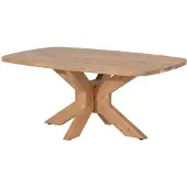 Home24 Couchtisch - Akazie massiv - 110 cm