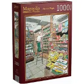 Magnolia Puzzle 1000 Teile - buntes Spielzeug Puzzle Spaß