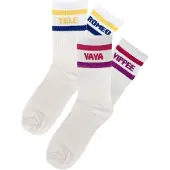 K3 Socken für Erwachsene – Doppelpack TeleRomeo/YaYaYippie – Einheitsgrösse