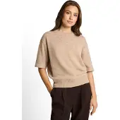 Tom Tailor Strickpullover "Regular" Sommer-Strickpullover / Halbarm