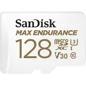 SanDisk Max Endurance, 128 GB, MicroSDXC, Klasse 10, UHS-I, 100 MB/s, 40 MB/s