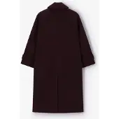 Sissy-Boy Wollmantel - Dunkelbraun | Größe: XL
