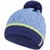 Sterntaler Bommelmütze Struktur in mittelblau | Gr.: 53 cm